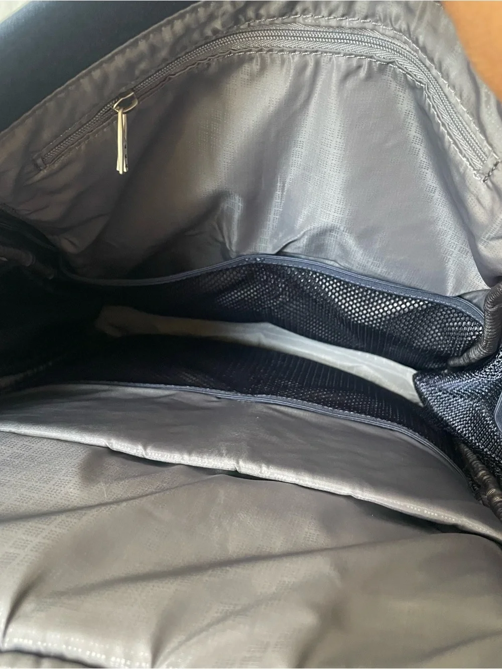 JuJuBe XY Hatch Navy Blue Diaper Bag Backpack with Changing Pad